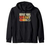Runway Model Energy 67 Percent Funny Job Title Humor Zip Hoodie