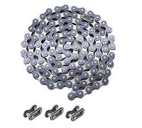 Runxingfu Bike Chain Single Speed Thick Bicycle Chain 16 Inch 74 Links