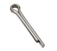 Runxingfu Cotter Pins Stainless Steel - M1 M1.5 M2 M2.5 Flat Split-Cotter Pins Straight Hairpin Hitch Pin Clip Key Lock Fastener for Trucks Cars Automotive Mechanics