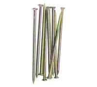 Runxingfu Fasteners Tools Fasteners Nails - 20-130mm Steel Panel Hardened Ribbed Concrete Hard Wall Masonry Nail Round Head Small Wooden Nails 19-960 Pcs