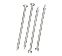 Runxingfu Fasteners Tools Stainless Steel Nails - 15-150mm Hardboard Panel Pins Round Head Wall Masonry Picture Frames Nail 20-2000 Pcs