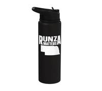 Runza Matters Stainless Steel Insulated Water Bottle