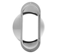 RUNZTXZH 15CM Portable Air Conditioner Window Exhaust Duct Pipe Hose Interface Connector(Flat Nozzle) A52Q