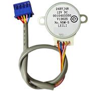 RUNZTXZH 24BYJ48 step motor For Air Conditioning 12V Vertical air conditioner cabinet swing flap
