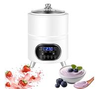 RUODATONLY Electric Yogurt Maker Machine- Promote Gut Health with Probiotic Rich Homemade Yogurt -Home Yogurt Incubator, 360° Constant Temperature Fermentation-for Homemade Yogurt White-8L