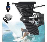 RUODATONLY Motorized Fin Surfboard,24V Thruster Electric Surfboard Fins Propeller Adjustable Speed,288wh Equipped with Remote Control, stand up paddle board motor Max speed 5 km/h,Max thrust 18 Ibs