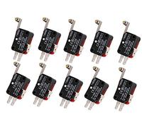 RuoFeng Micro Limit Switch Long Hinge Roller Momentary SPDT Snap Action LOT Pack of 10