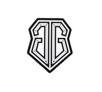 Ruoming 1 PCS Tactical Morale Patch, PVC Rubber Shield Badge with Hook Fastener, 2.68 x 3.15 inches (White)