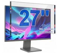 ruord Magnetic Blue Light Blocking Film & Anti-Glare Screen Protector for 27 Inch 16:9 Aspect Ratio Computer Monitor, Removable PC Blue Light Blocking Shield | Double-Sided Usable