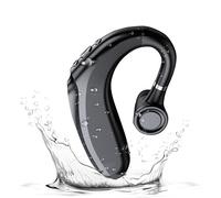RUOVXWU Bluetooth wireless Headset Handsfree Earpiece,Bluetooth Earpiece,Bluetooth 5.2 Single Headset,Noise Cancelling Waterproof Earphones In-Ear Headphone with Microphone for Business,Office,Driving