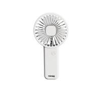 RUOVXWU Hand Held Fan,Portable Handheld USB Rechargeable Fans 3 Speeds Adjustable Desktop Fans With detachable stand base for Stylish Girl Women Men Indoor Outdoor Travel
