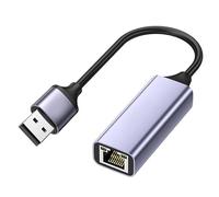 RUOVXWU USB Ethernet Adapter,USB 3.0 to 1000 Mbps Ethernet Network Adapter,RJ45 Lan Wired Internet Adapter,Driver Free Plug and Play,Compatible with Windows,Linux, macOS, Laptop, PC,TV Box,Switch etc