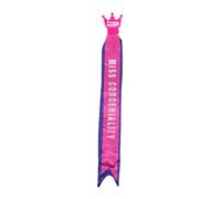 RuPaul's Drag Race Miss Congeniality Sash | Glitter Lettering, Costume Accessory, Drag Race Themed, Pageant Style Sash