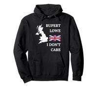 RUPERT LOWE I DON'T CARE BRITISH PRIDE UNITED KINGDOM PROUD Pullover Hoodie