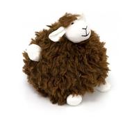 Rupert Sheep Doorstop Fabric Door Stop Animal Doorstop | Novelty Indoor Lamb Sheep Shaped Door Stop | Decorative Weighted Sheep Door Stopper - Brown