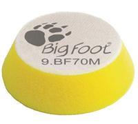 Rupes BigFoot iBird Series Hook and Loop Polishing Sponge, 70 mm Diameter, Fein - Gelb