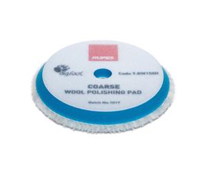 Rupes Blue Wool Polishing Pad - Coarse - 130mm, Designed For Severe Paint Defect