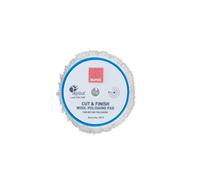 Rupes Cut & Finish rotations wool polishing pad, diameter 150 mm, for diameter 125 mm, support plate, 1 piece, diameter: 150 mm