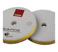 Rupes D-A COARSE, FINE, ULTRA-FINE microfibre pad in various sizes for polishing your car (160mm, Fine yellow)