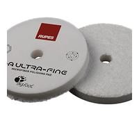 Rupes D-A COARSE, FINE, ULTRA-FINE microfibre pad in various sizes for polishing your car (80 mm, Ultra-Fine White)