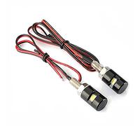 Rupse 2pcs License Plate Light,12V Waterproof LED Bulb,License Tag Screw Bolt Lamp for Car Motorcycle Truck RV ATV Bike (White) (2 PCS, White)