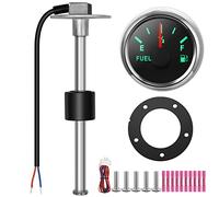 RUPSE Marine Boat Fuel Sender Car Water Level Sensor - Stainless Steel Unit 5 Hole Fit for Fuel Water Gauge 240-33 ohms (200mm)