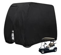 Ruqingg Golf Cart Cover, Waterproof Sunproof 210D Golf Cart Enclosure, Heavy Duty Dust Cover, 108.27x48.03x66.14 inch