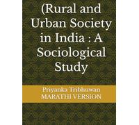 (Rural and Urban Society in India : A Sociological Study