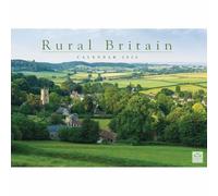 Rural Britain A4 Calendar 2026, Wall Calendars, Month To View, Travel, Gift