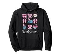 Rural Carrier Postal Worker Mail Carrier Mail Lady Girl Mom Pullover Hoodie