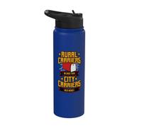 Rural Carriers Because Even City Carriers Need Heroes Stainless Steel Insulated Water Bottle