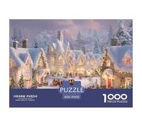 Rural Jigsaw Puzzle 1000 Pieces Fit Adults Or Families Together Village Puzzle Game for The Whole for Women Home Decoration 100% Recvcled Cardboard 70x50cm/1000pcs