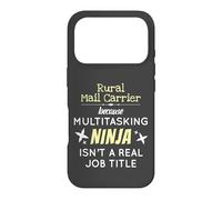 Rural Mail Carrier As Multitasking Ninja Isn't A Job Title Case for iPhone 17 Pro