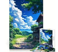 Rural Pathway 1000 Piece Jigsaw Puzzles for Adults Teenagers Intellect Toy Home Enjoy Quality Cut Classic Gift (50x75cm)