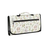 (Rural rabbit) New 3 in 1 Waterproof Changing Pad Diaper Travel Multifunction Portable Baby Diaper Cover Mat Clean Hand Folding Diaper Bag