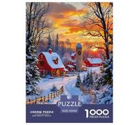 Rural Scenery 1000 Piece Jigsaws for Adults Educational Games Birthday Gifts for Women And Man Art Colorful DIY Craft 70x50cm/1000pcs