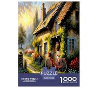 Rural Scenery 1000 Pieces Jigsaws for Adults Art Colorful DIY Craft Beautiful Home Decoration Uncover The Puzzle 70x50cm/1000pcs
