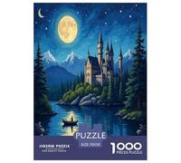 Rural Scenery 1000 Pieces Jigsaws for Adults Art Colorful DIY Craft Beautiful Home Decoration Uncover The Puzzle 70x50cm/1000pcs