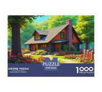 Rural Scenery 1000 Pieces Jigsaws for Adults Art Colorful DIY Craft Beautiful Home Decoration Uncover The Puzzle 38x26cm/1000pcs