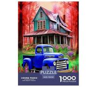 Rural Scenery 1000 Pieces Jigsaws for Adults Impossible Birthday Gifts for Women And Man Art Colorful DIY Craft 70x50cm/1000pcs