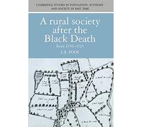 Rural Society after the Black Death: Essex 1350-1525: 18 (Cambridge Studies in Population, Economy and Society in Past Time, Series Number 18)