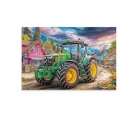 Rural tractor scene,Adult Jigsaw Puzzle 1000 Pieces,High-difficulty puzzles,The perfect educational gift for boys and girls,50x70cm