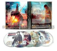 RUROUNI KENSHIN LIVE ACTION MOVIE COLLECTION (5 IN 1) - JAPANESE MOVIE DVD BOX SET ( ENGLISH DUBBED WITH ENGLISH SUBS ) SHIP FROM UK