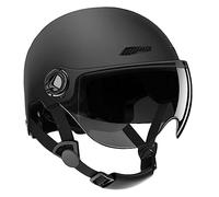 Rurunklee Adults Helmet with Goggle Helmet for Men Women Cycling Scooter Helmets with Removable Sun Visor Adjustable Size