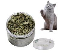 Rurunklee Catnip Loose | 40g Dried Ground Catnip,Soothing Natural Leaves Catnip, Relaxing Real Natural Catnip, Healthy Teeth Cleaning Catnip for Oral Health, Cat Hair Removal