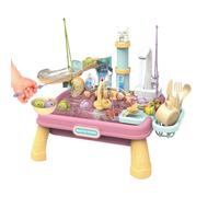 Rurunklee Children Sand Water Table,Kids Sand Water Table Sensory Toy | Children Summer Game Interactive Learning Activity for Preschool Classrooms Family Gathering Birthday