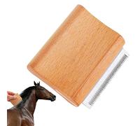 Rurunklee Deshedding Grooming Tool For Dogs - Professional Pet Wooden Groomer,Deshedding Dog Brush For Undercoat, Short & Long Hair - Pet Hair Remover Hair Deshedding Brush