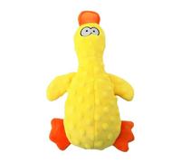 Rurunklee Dog Duck Toy,Calming Squeaky Plush | Cute Squeaker Duck Dog Toy | for Small Medium Large Aggressive Chewers Puppy Pets Home Fetch Play Training