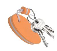 Rurunklee Floating Keychain | Oval Floating Key Chain | Water Sports Accessories School Bag Keyring Pendant for Outdoor Pool Beach Camping Fishing River Trip Boating Sea Sailing
