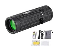 Rurunklee High Power Prism Monocular Telescope,High Powered HD Monocular Scope | High Light Transmittance Low Night Vision Monocular Telescope, Larger Vision Monoculars for Adults